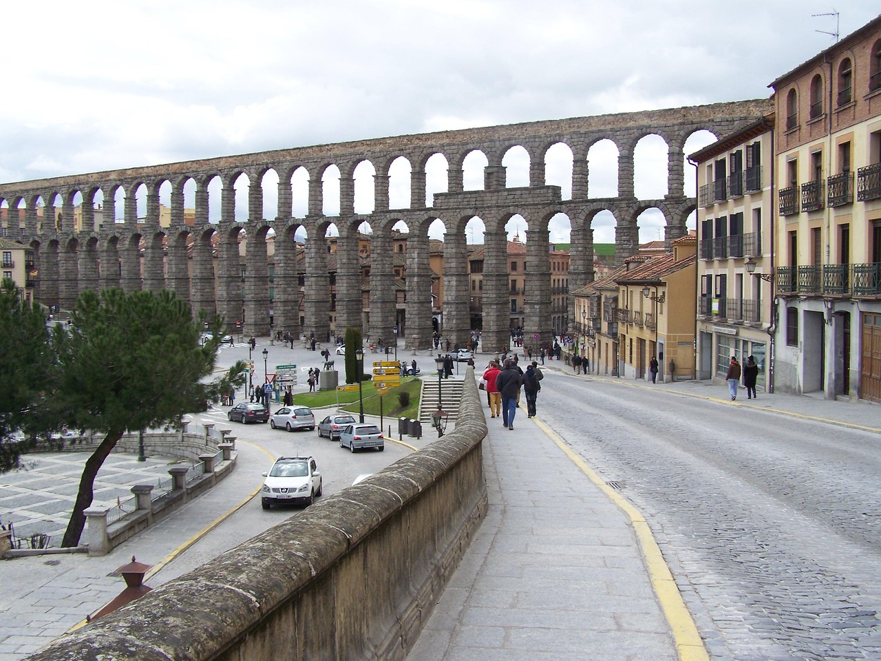 segovia, aqueduct, azoguejo, monument, civil works, architecture, roman, segovia, segovia, segovia, segovia, segovia