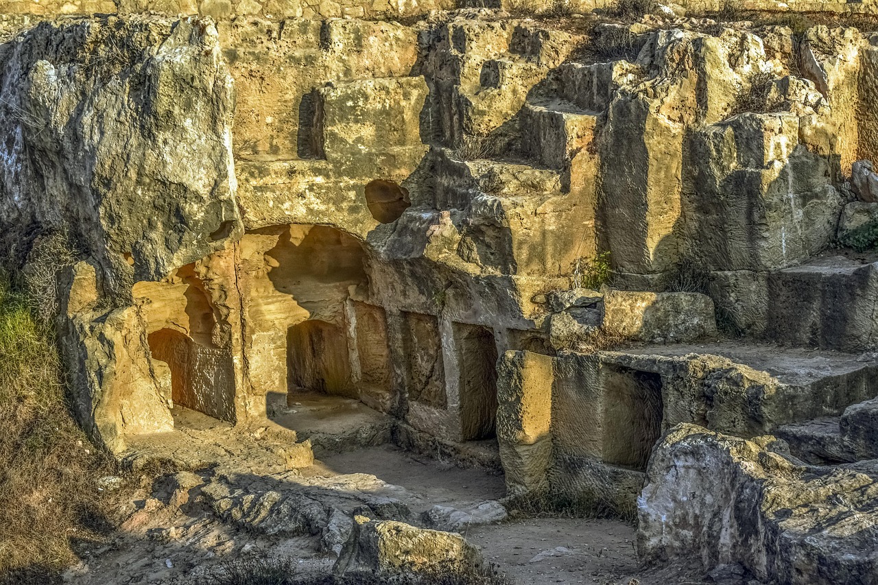 cyprus, paphos, tombs of the kings, archaeology, archaeological, historic, stone, ancient, unesco heritage site, tombs, monument, landmark, paphos, paphos, paphos, paphos, paphos