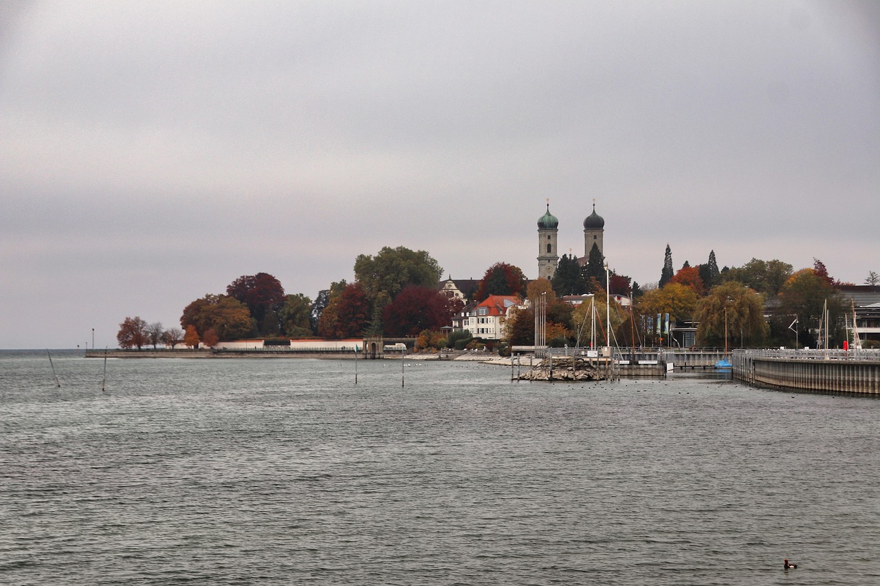 friedrichshafen, lake constance, city, nature, lake, architecture, germany, landscape