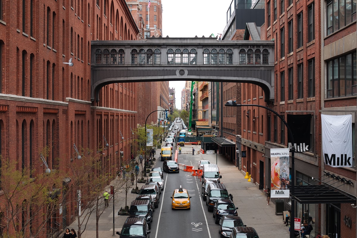 cars parked on the side of the road during daytime