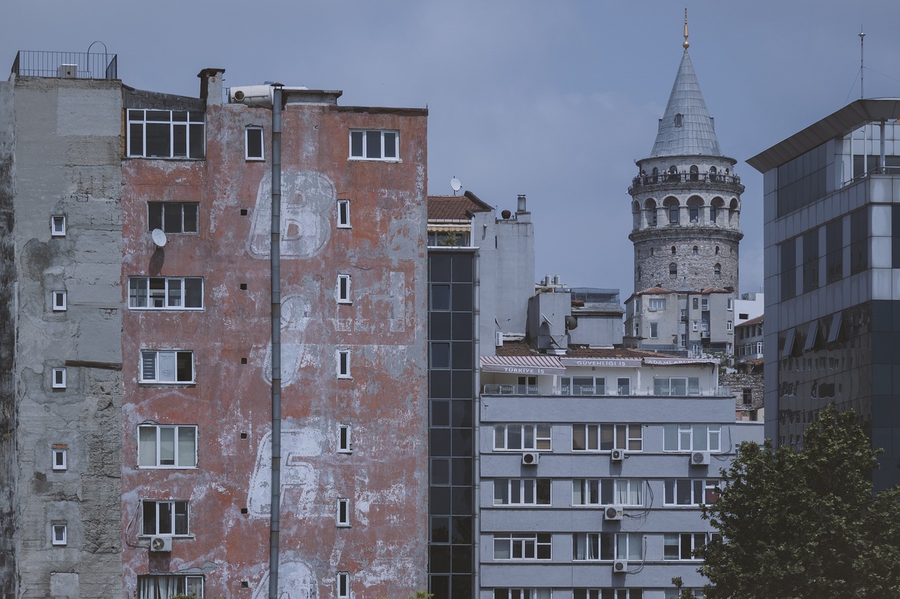 galata, istanbul, turkey, landscape, architecture, city, tower, travel, tourism, buildings, old