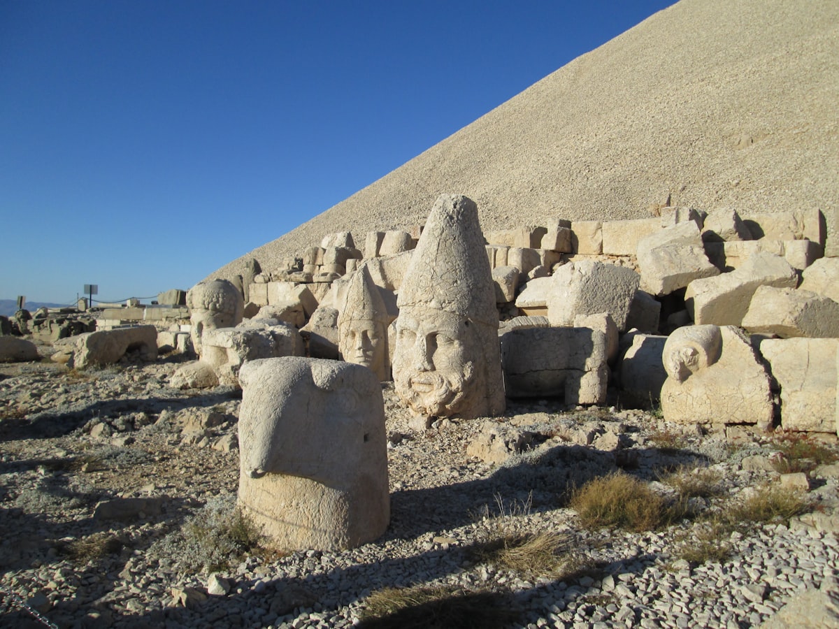 gray rock formations