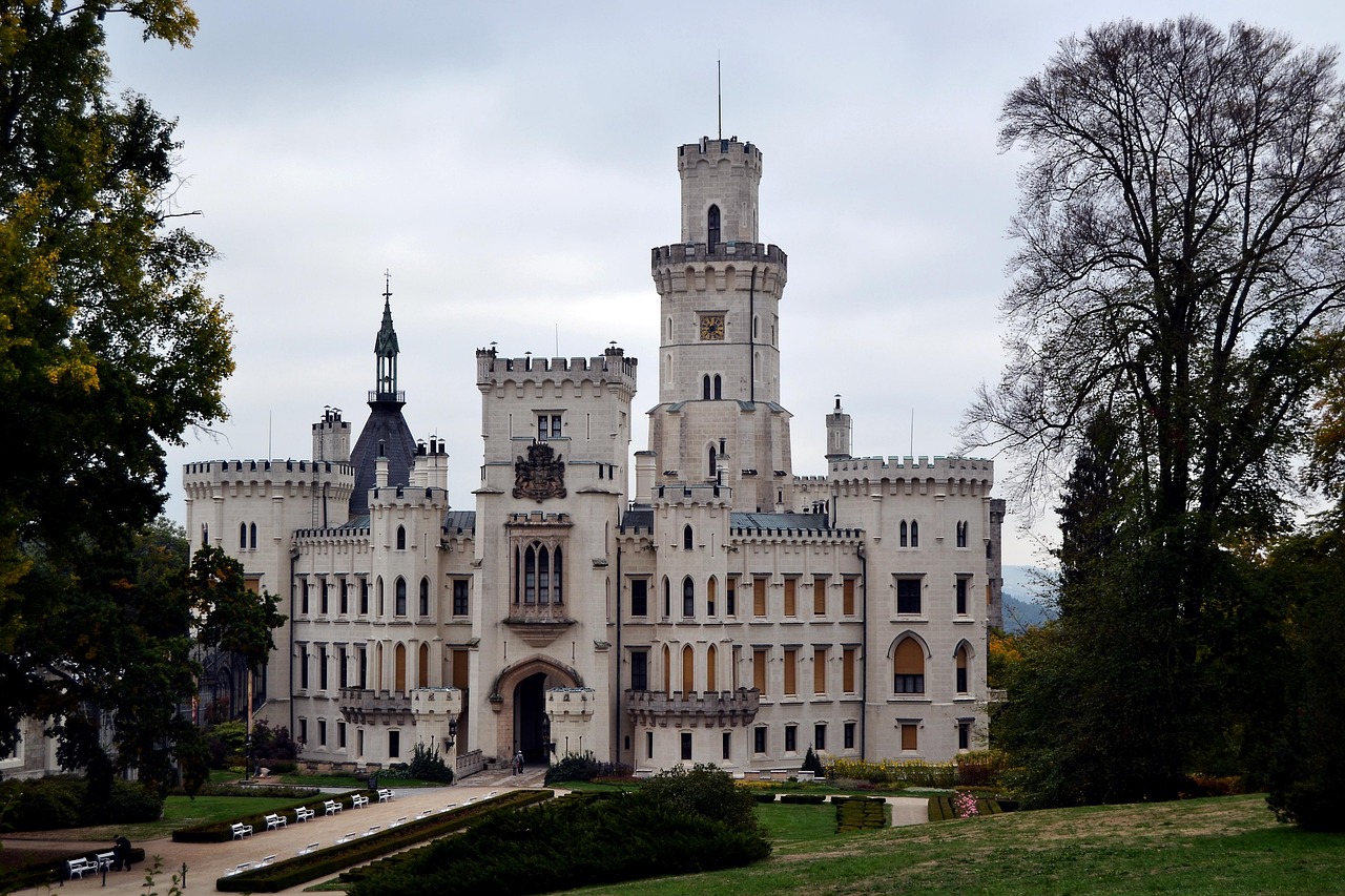 castle, hluboka nad vltavou, nature, czech republic, south bohemia, architecture, sky, monument, czech republic, czech republic, czech republic, czech republic, czech republic