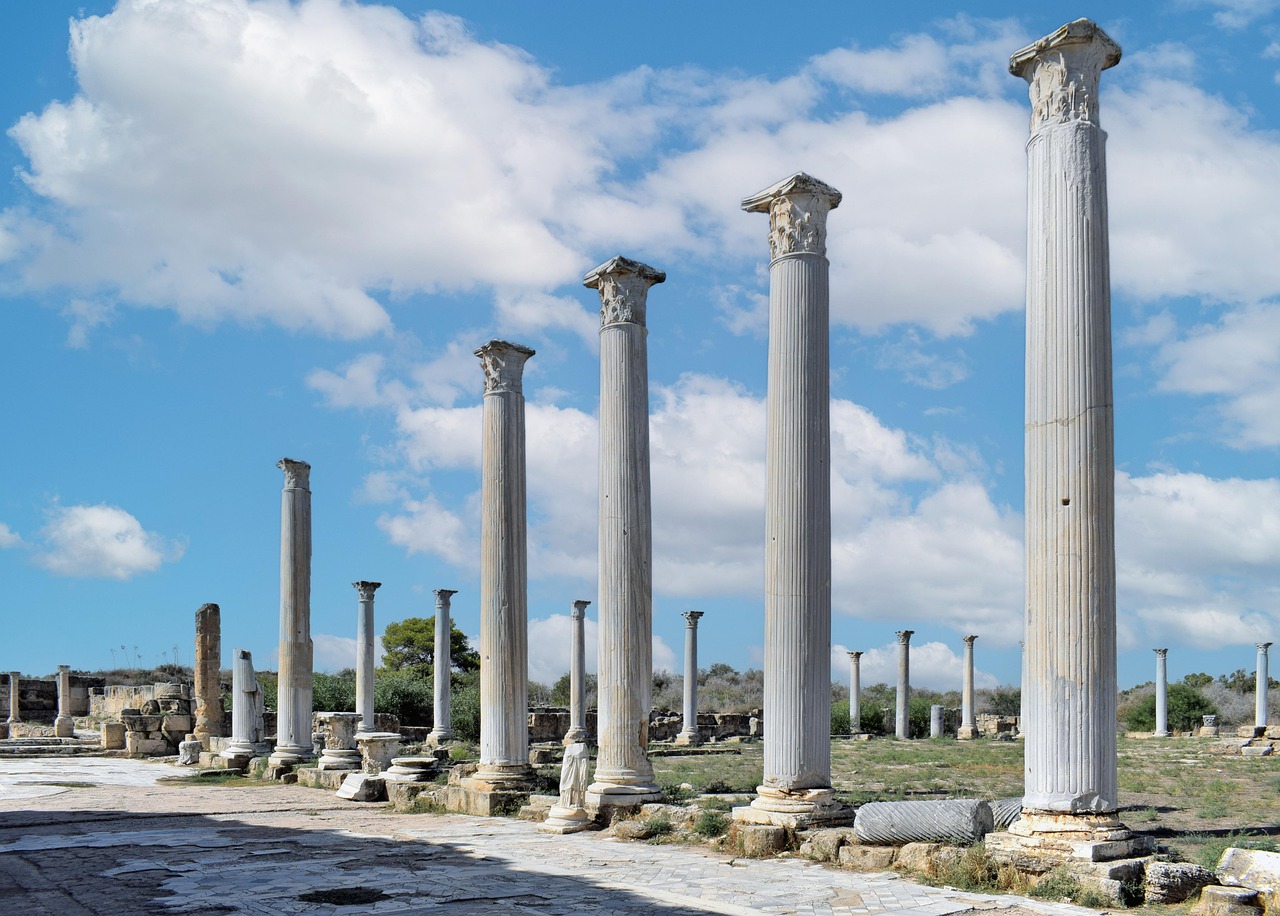 salamis, ancient, ruins, archeology, pillars, architecture, history, cyprus, excavations, cyprus, cyprus, cyprus, cyprus, cyprus