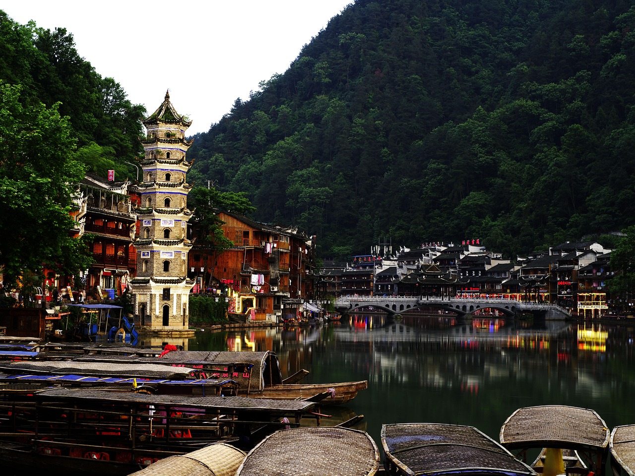 village, river, fenghuang, fenghuang, fenghuang, fenghuang, fenghuang, fenghuang