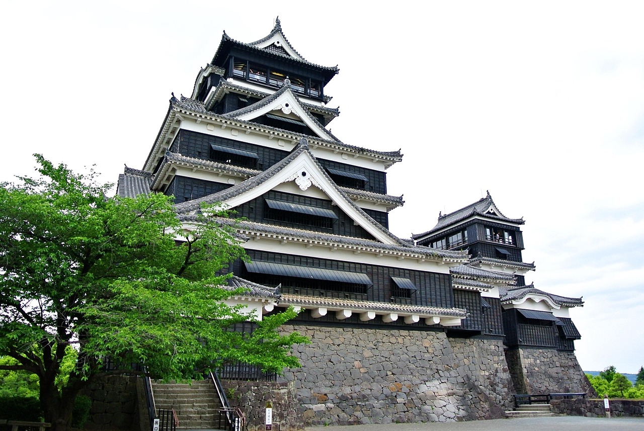 kumamoto, castle, heritage