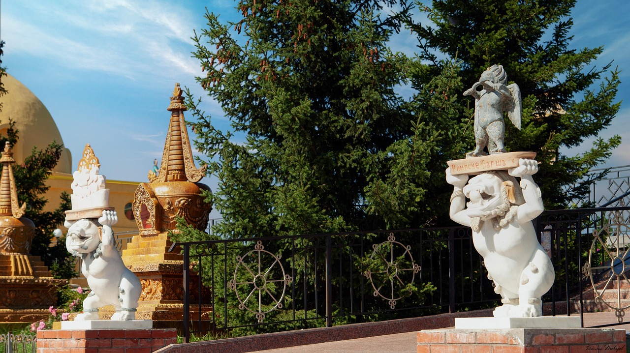 temple, statues, buddhism, buryatia, vera, datsan, sculptures, spirituality, buddhist temple, russia, buryatia, buryatia, buryatia, buryatia, buryatia