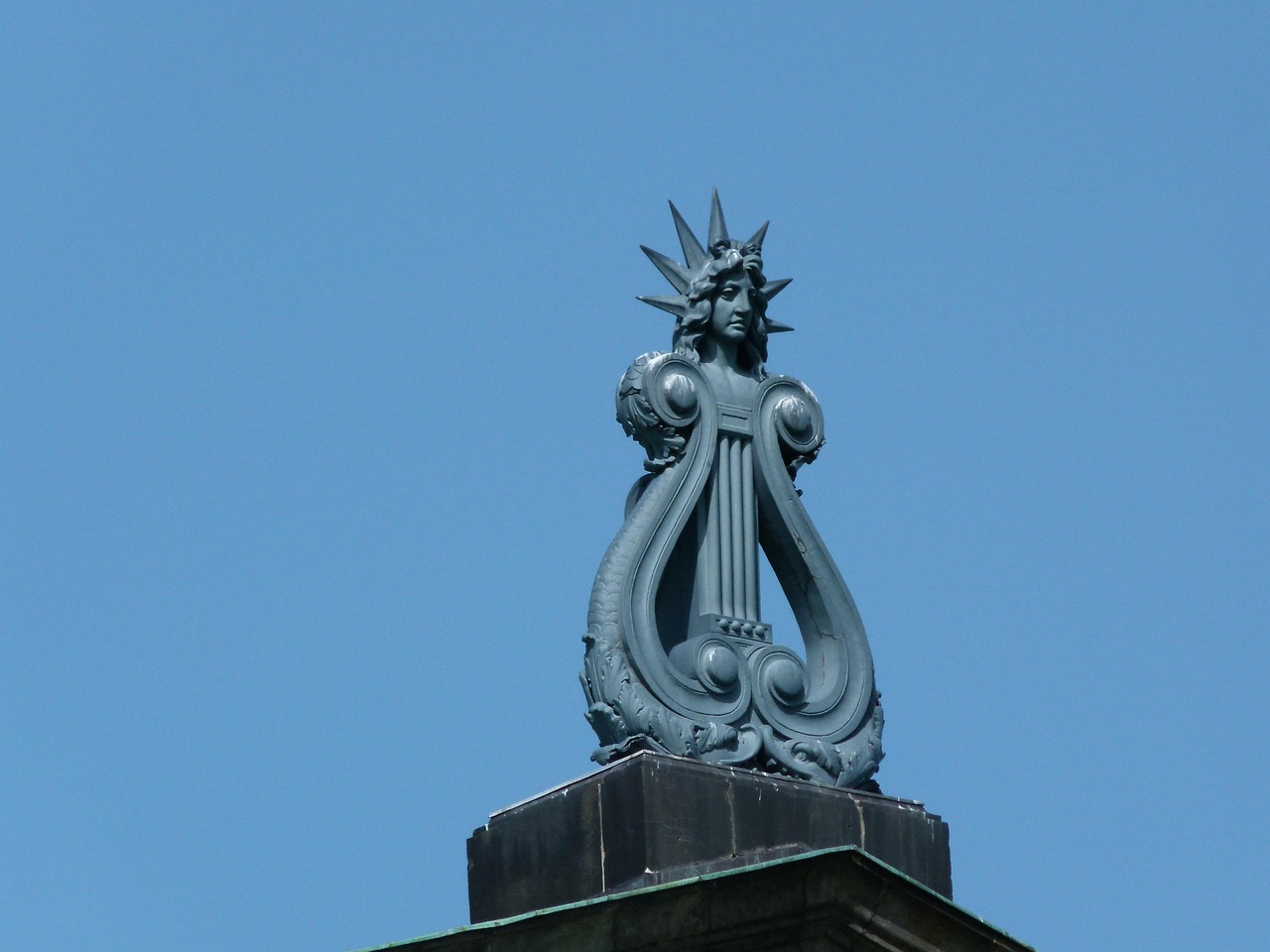 dresden, roof, semper opera house