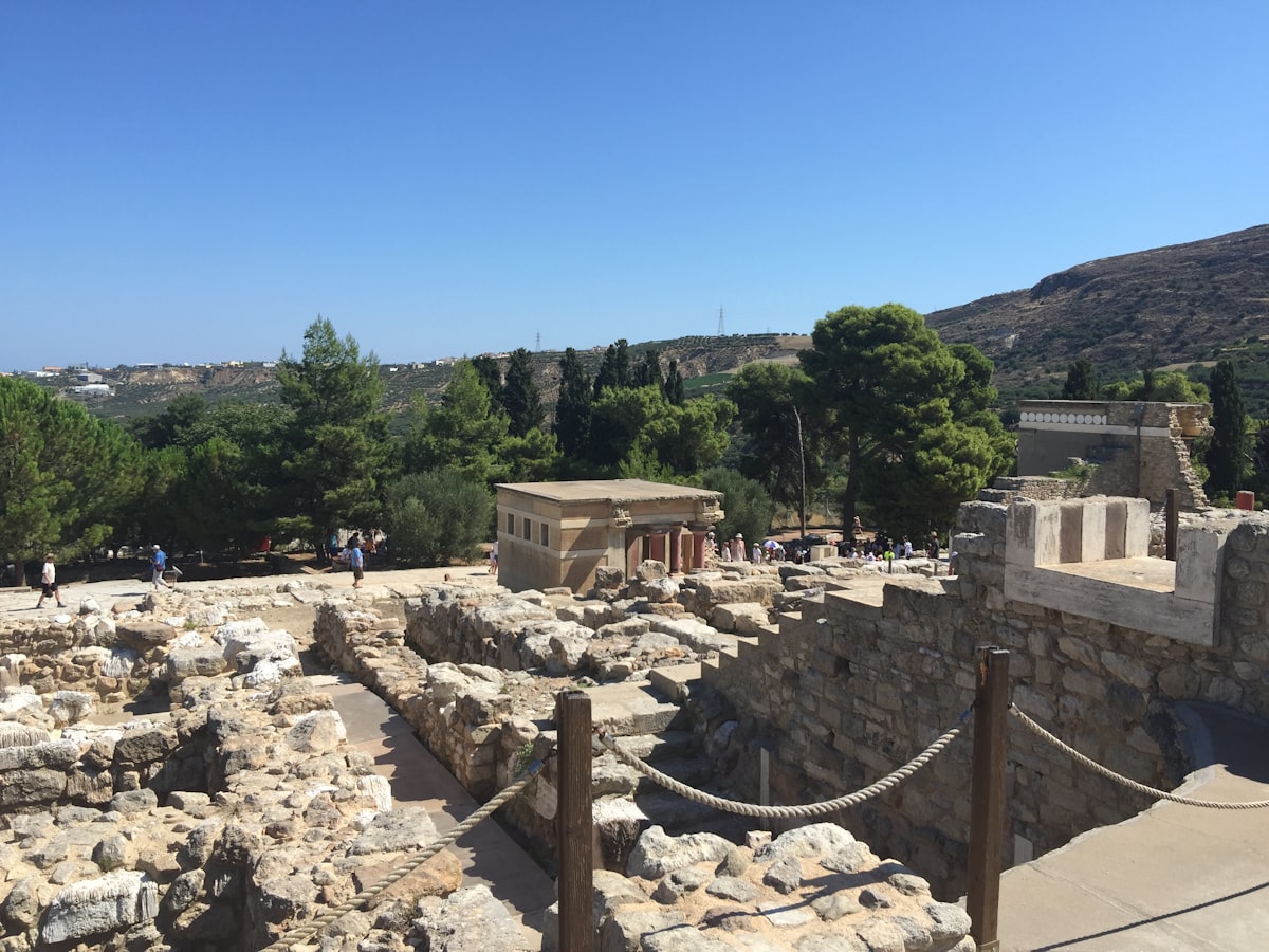 The ruins of the ancient city of ephes