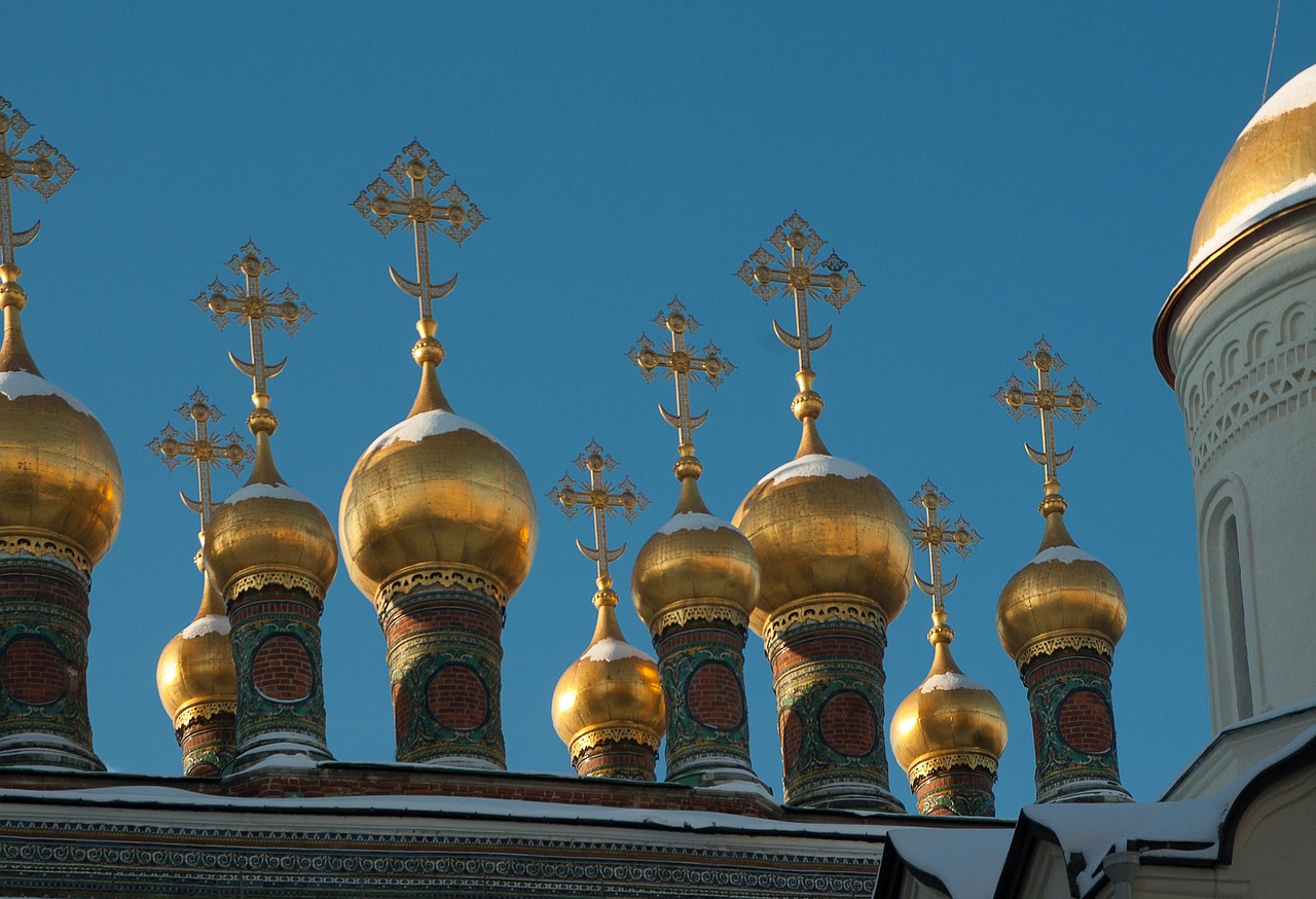 moscow, kremlin, cathedral, orthodox, cupolas, bulbs, moscow, moscow, kremlin, kremlin, kremlin, kremlin, kremlin, orthodox