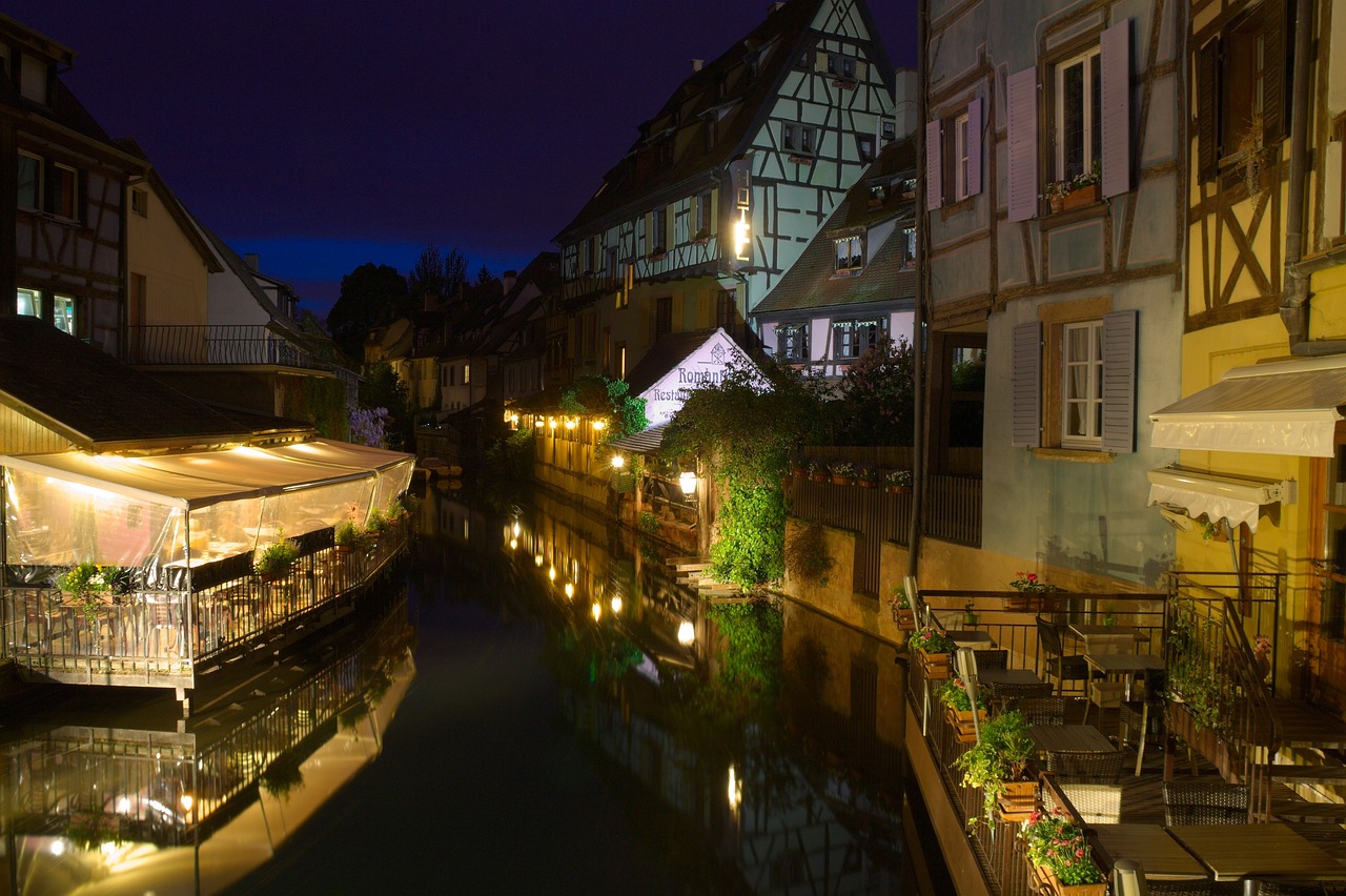 france, alsace, colmar, la petite venise, historic center, night, france, alsace, alsace, alsace, colmar, colmar, colmar, colmar, colmar