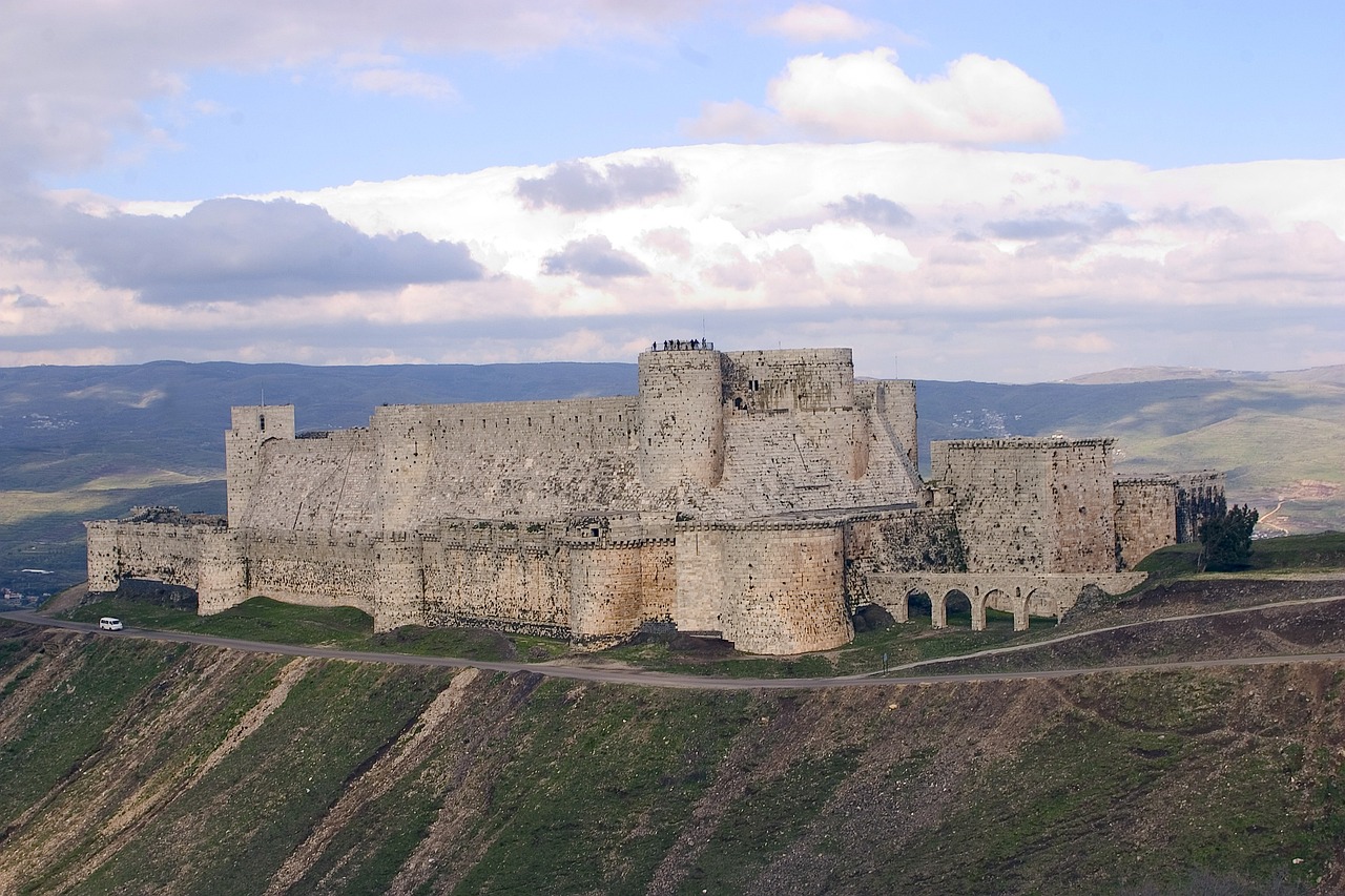 krak des chevaliers, crusader, syria, ancient cities, syria, syria, syria, syria, syria