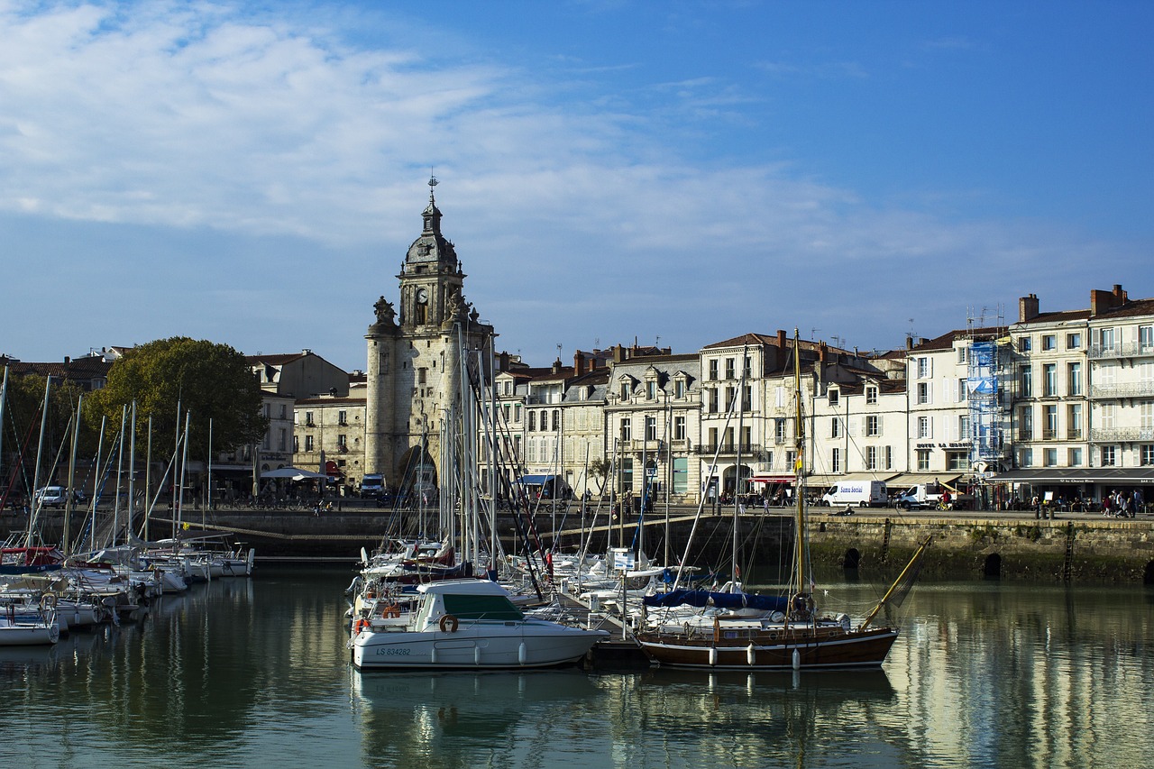 port, pleasure, sea, nature, boat, the water, sky, the rochelle, charente maritime