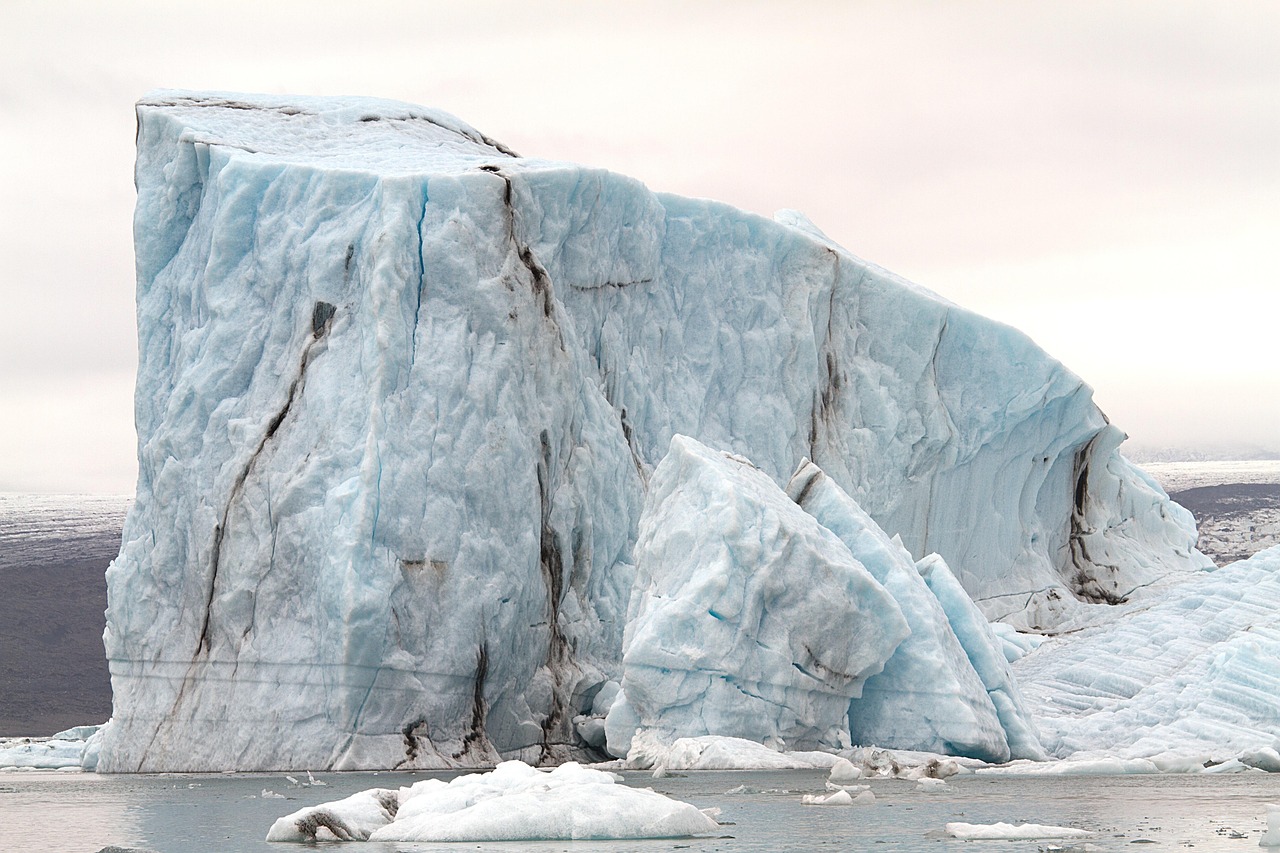 iceland, drifting iceberg, steam, glacier, icebergs, lagoon, jökulsárlón glacier lagoon, glacier, glacier, glacier, glacier, glacier