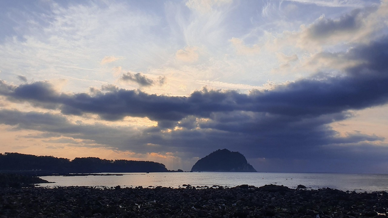 korea, jeju, seogwipo, jeju island, nature, sunrise, jeju olle trail