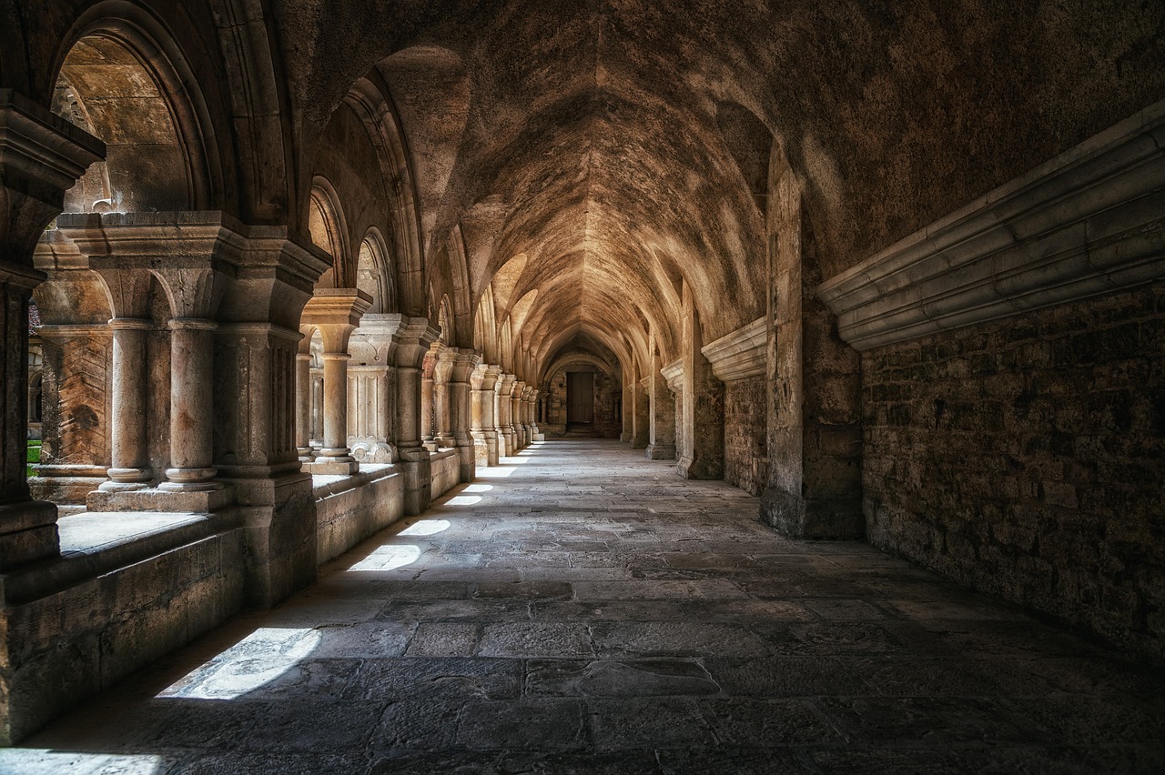 monastery, vault, cloister, columns, building, historical, abbey, old, middle ages, stone, architecture, monastery, building, building, building, historical, old, architecture, architecture, architecture, architecture, architecture
