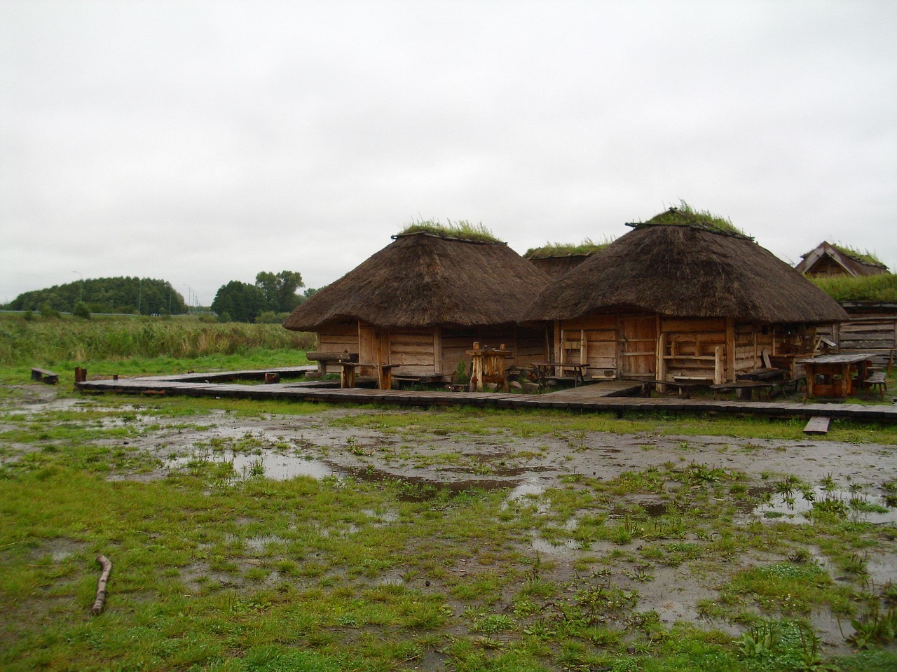 farmhouse museum, thatched roofs, village, museum, mud, mud, mud, mud, mud, mud