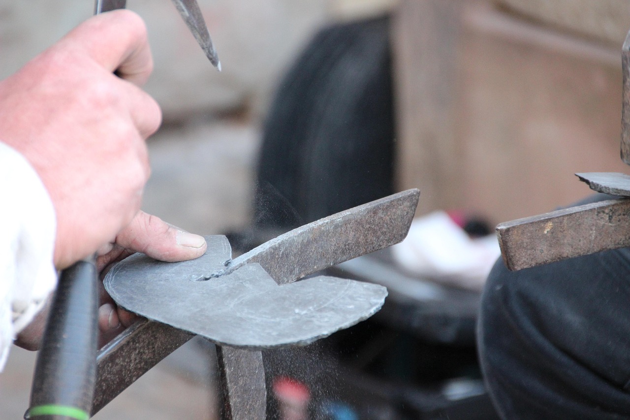 craft, slate, steinmetz, hammer, roofers, handyman, handicrafts