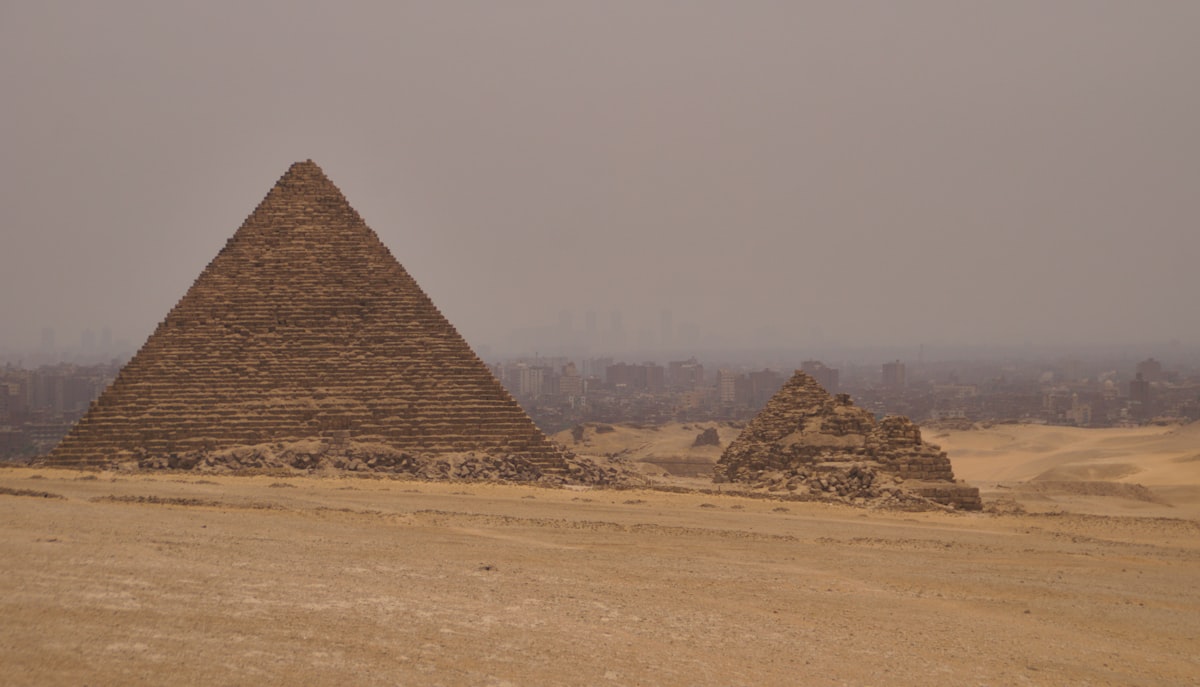 brown pyramid