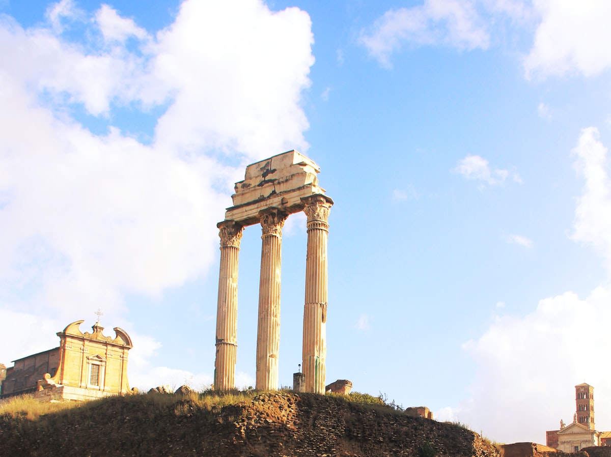 gray ruins during daytime