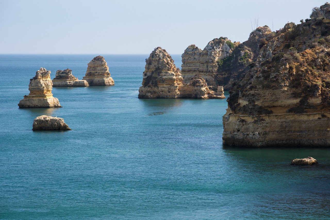 the twelve apostles, australia, great ocean road, nature, victoria, rock, sea, landscape, ocean, seascape, cliff, shore, coast, praia do camilo, portugal, water, rocks, cliffs, blue road, blue rock