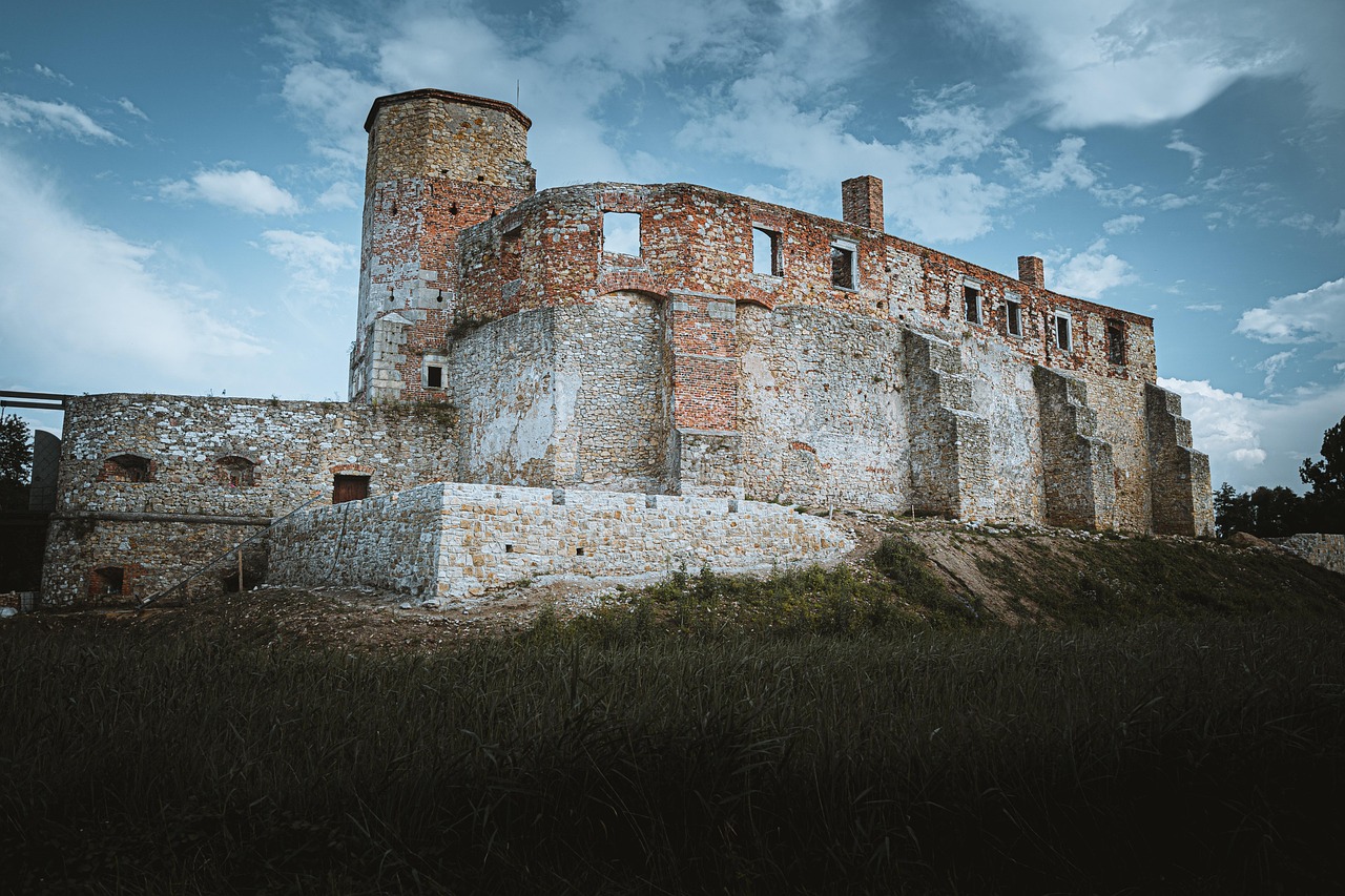 castle, medieval, old, fortress, architecture, building, ancient, ruins, castle tower, landscape, historical, fort, fortification, citadel, stoneworks, masonry