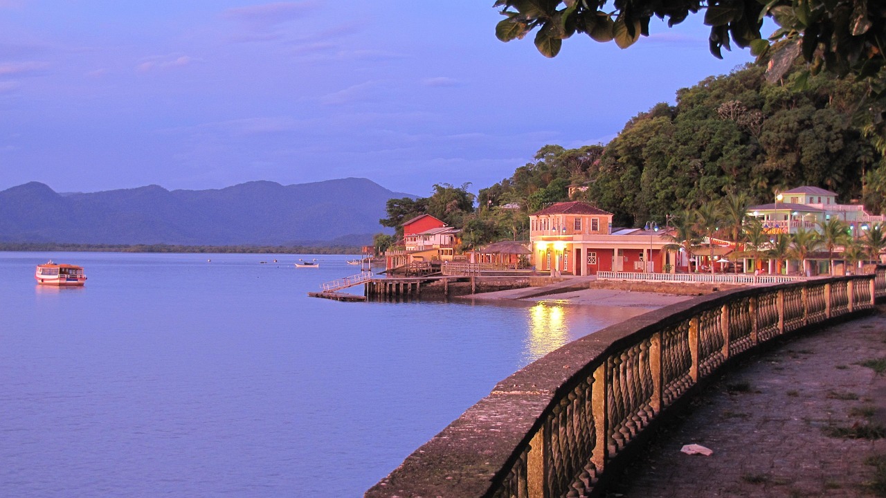 guaraqueçaba, beach, nature, serra do mar