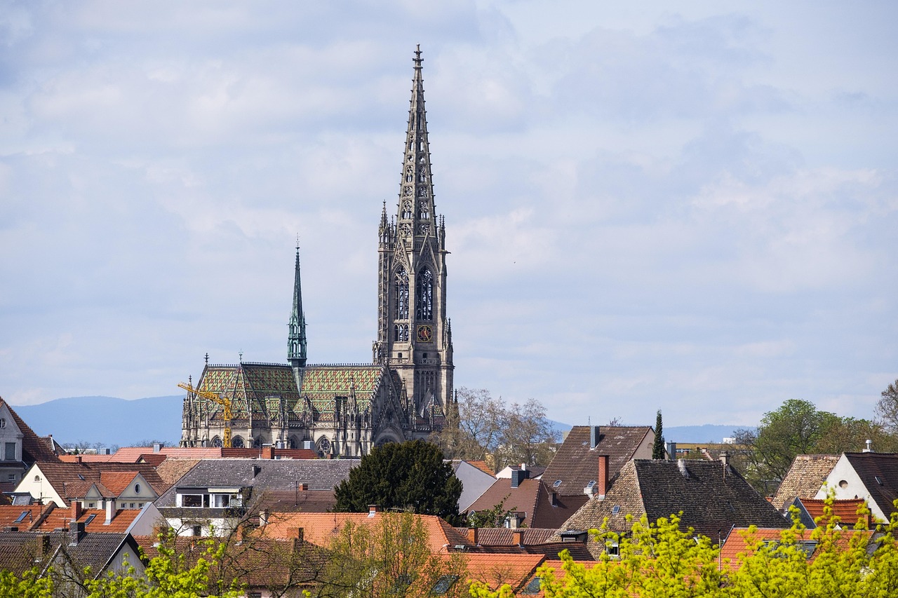 gedächniskirche, church, church tower, building, architecture, christian, evangelical, protestant, religion, speyer