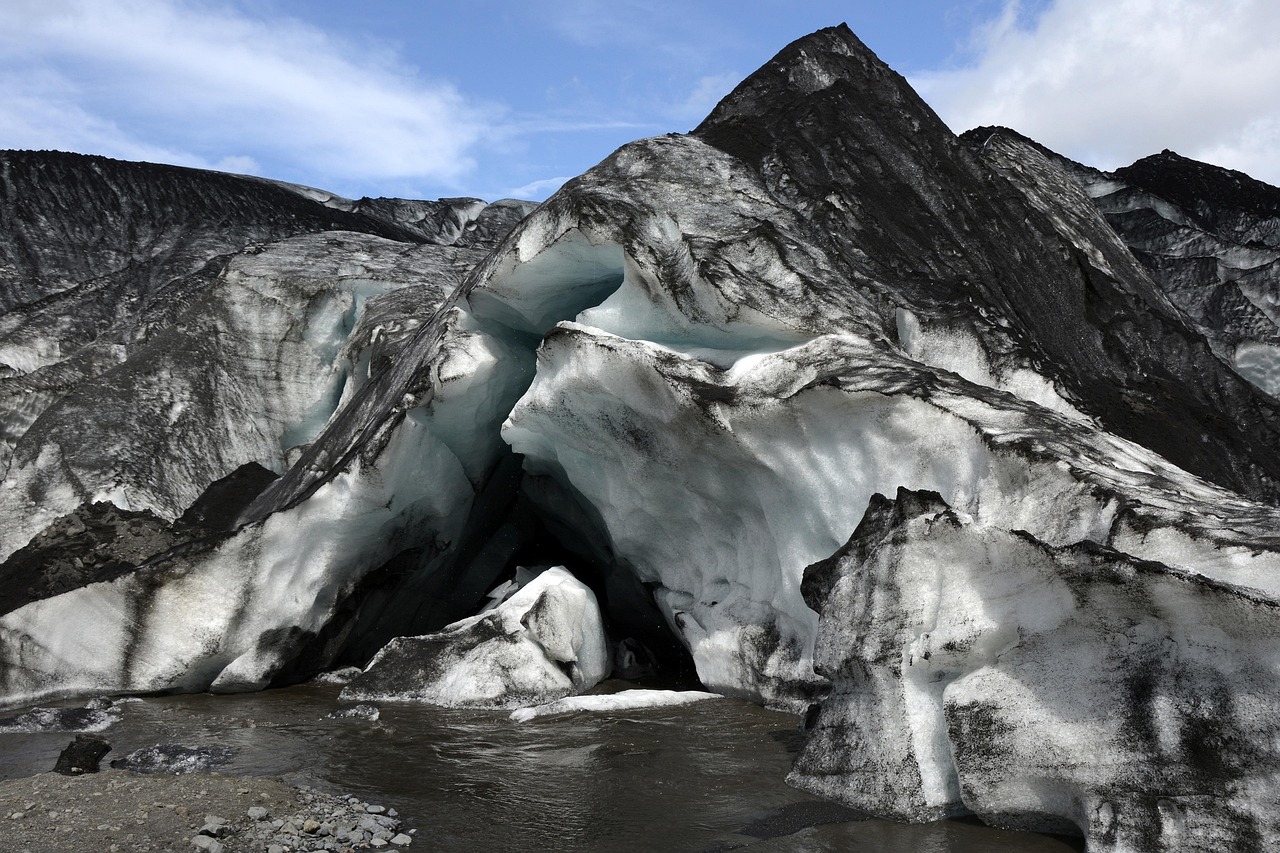 glacier tongue, sólheimajökull, iceland, nature, landscape, ice cream, frozen, mýrdalsjökull plateau glacier, black, white, blue, sólheimajökull, sólheimajökull, sólheimajökull, sólheimajökull, sólheimajökull, iceland