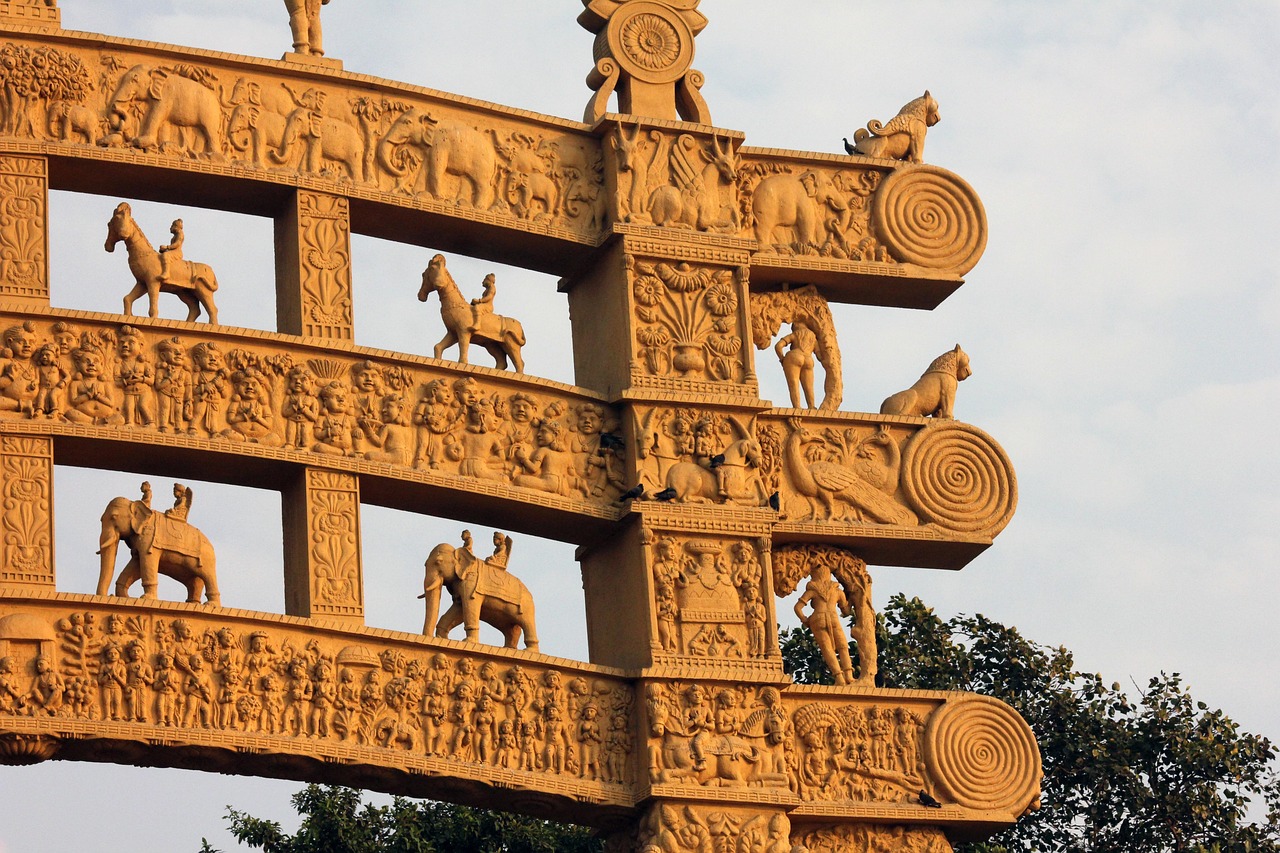 sanchi, sculptures, buddhism, buddhist, monument, gates, arches, ornate, carving, carved, torana, stupa, dwar, sanchi, sanchi, sanchi, sanchi, sanchi
