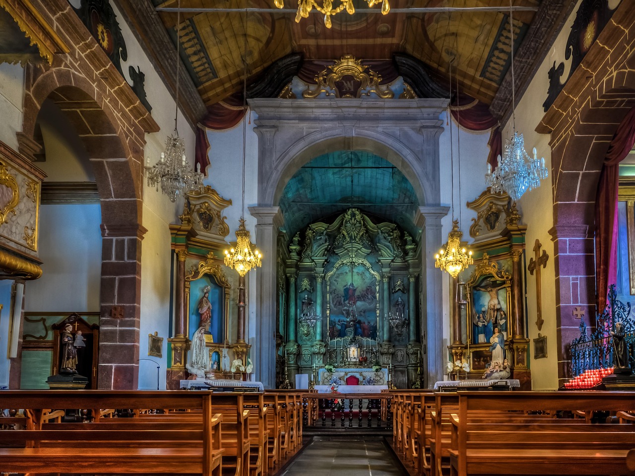 church madeira, hdr, funchal, funchal, funchal, funchal, funchal, funchal