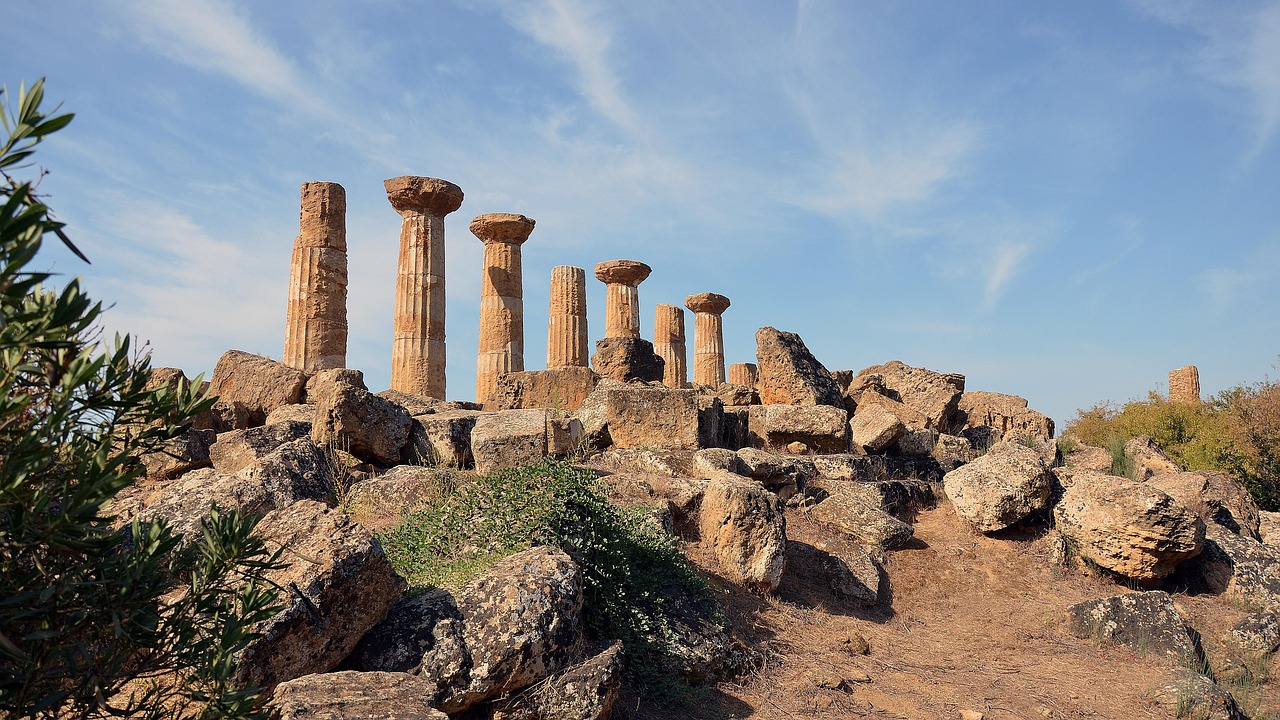 sicily, archaeological site, valley of temples, sicily, sicily, sicily, sicily, sicily