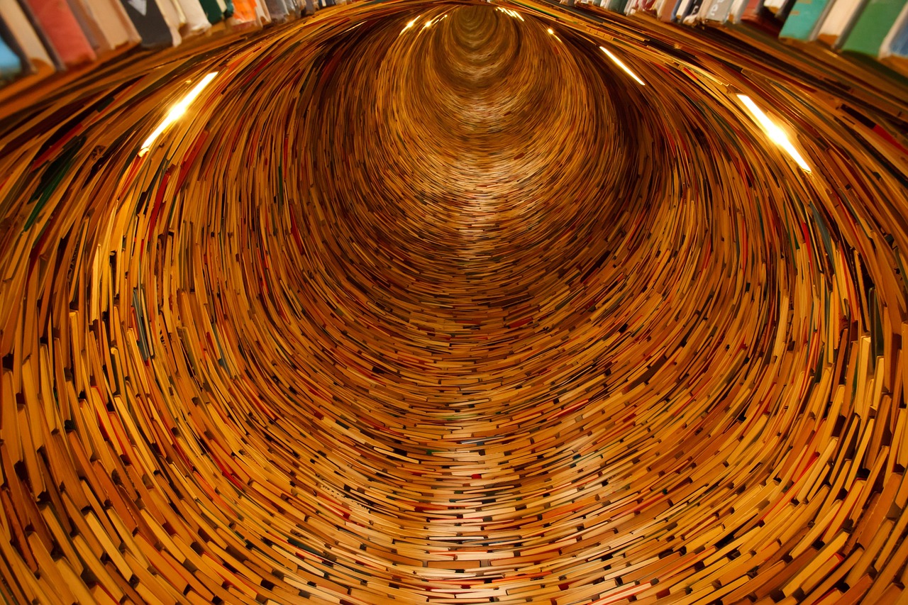 books, tunnel, fantasy, library, knowledge, school, university, bookshelves, education, swirl, circle, perspective, endless, illusion, optical illusion, books, tunnel, library, library, library, library, library, knowledge, knowledge, school, school, university, university, education, education, education, illusion