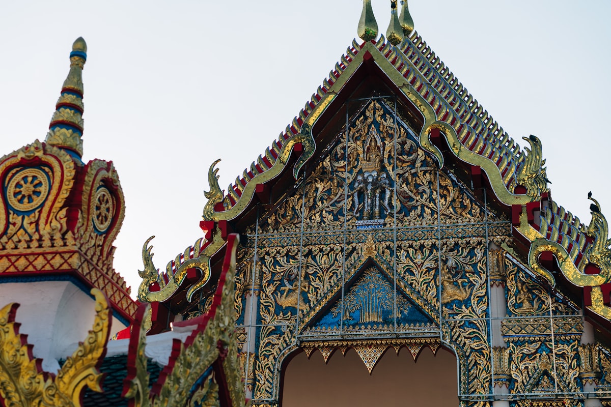 a close up of a building with a clock on top of it