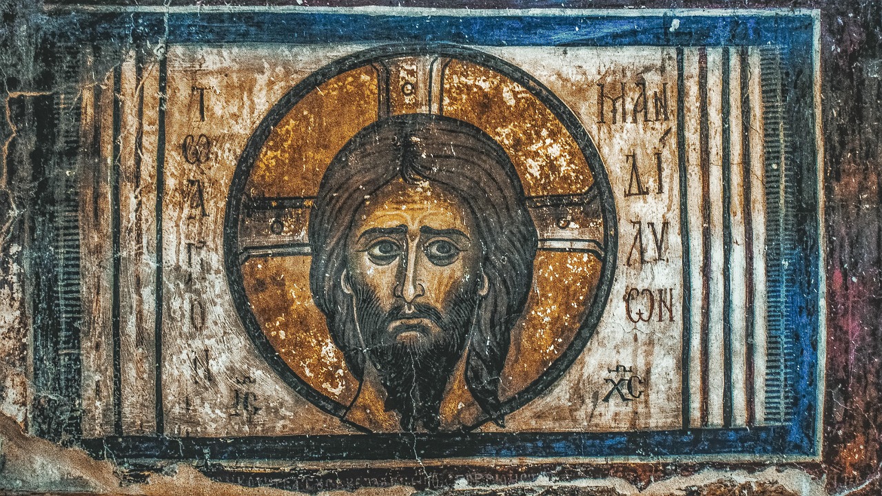 holy handkerchief, jesus christ, icon, painting, iconography, church, archangel michael, 12th century, orthodox, christianity, medieval, kato lefkara, cyprus, brown church, brown painting, brown paint, jesus christ, jesus christ, iconography, iconography, archangel michael, archangel michael, orthodox, orthodox, orthodox, orthodox, orthodox, christianity