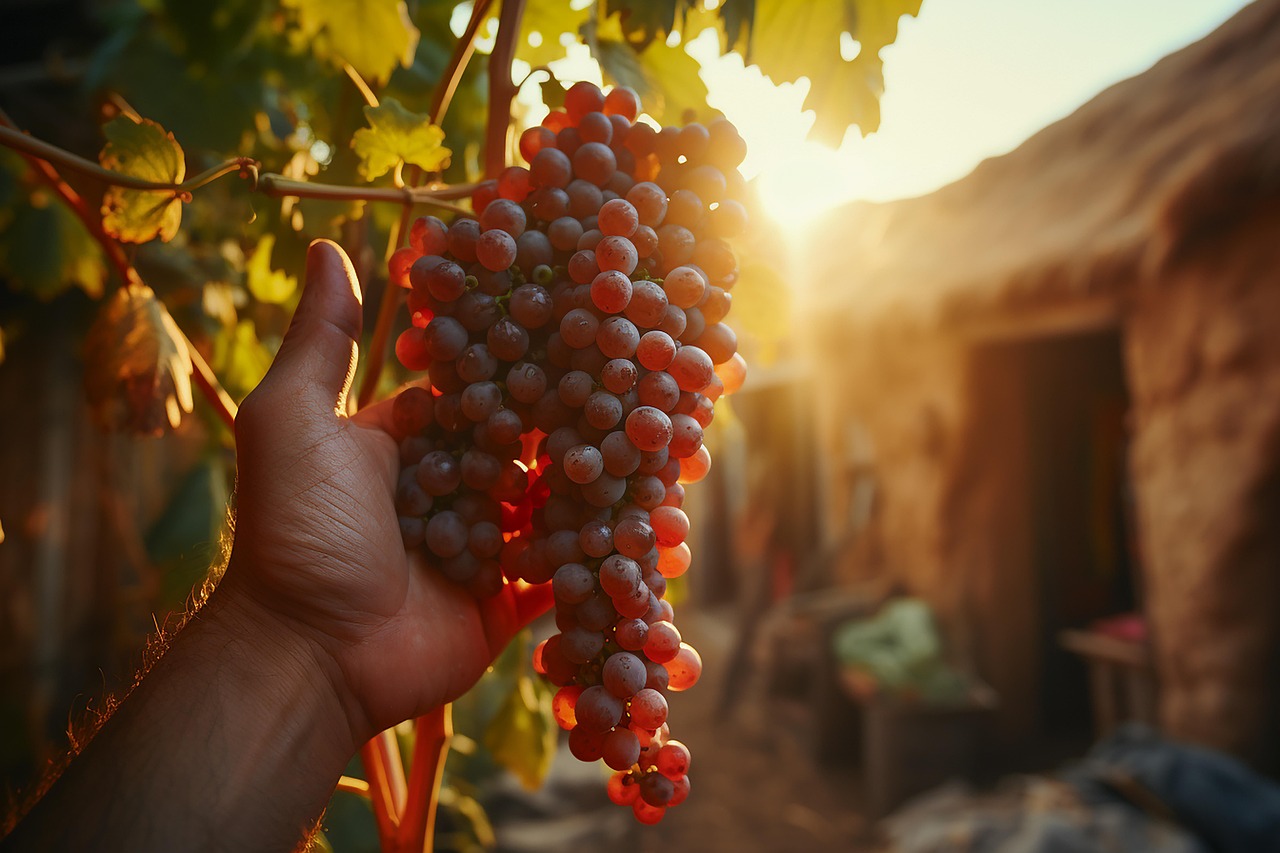 grapes, fruits, vineyard, screw, vintage, harvest, organic, mature, wine, agriculture, farmer, country