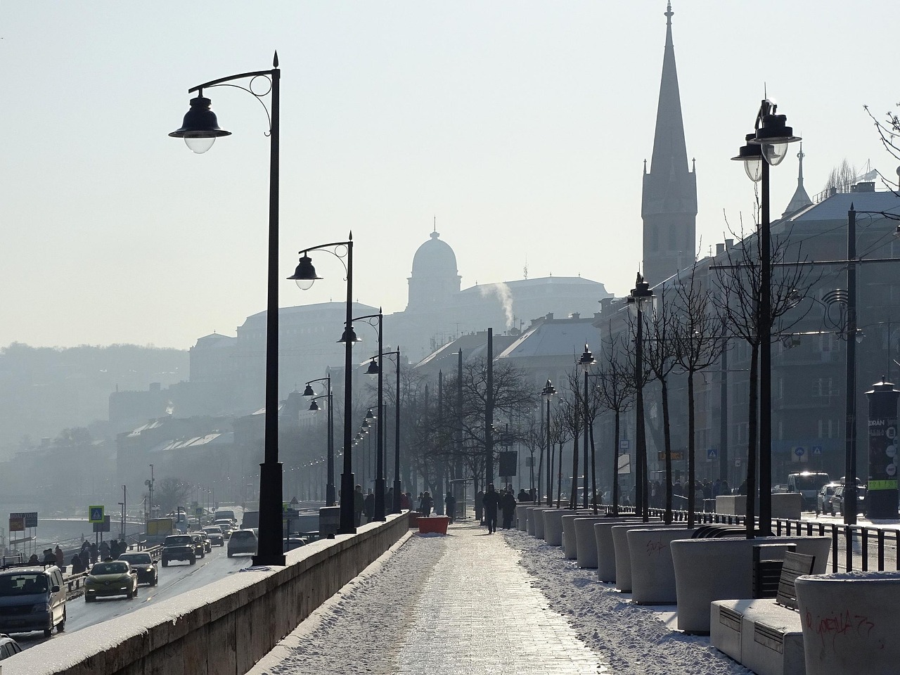 budapest, hungary, buda, backlight, the danube, castle, winter, palace, budapest, budapest, budapest, hungary, hungary, hungary, hungary, hungary