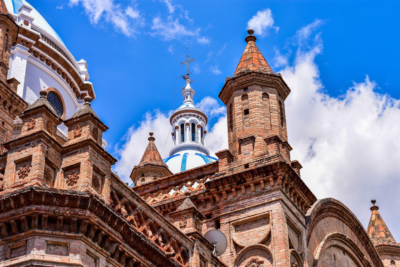 cathedral of cuenca, ancient architecture, dome