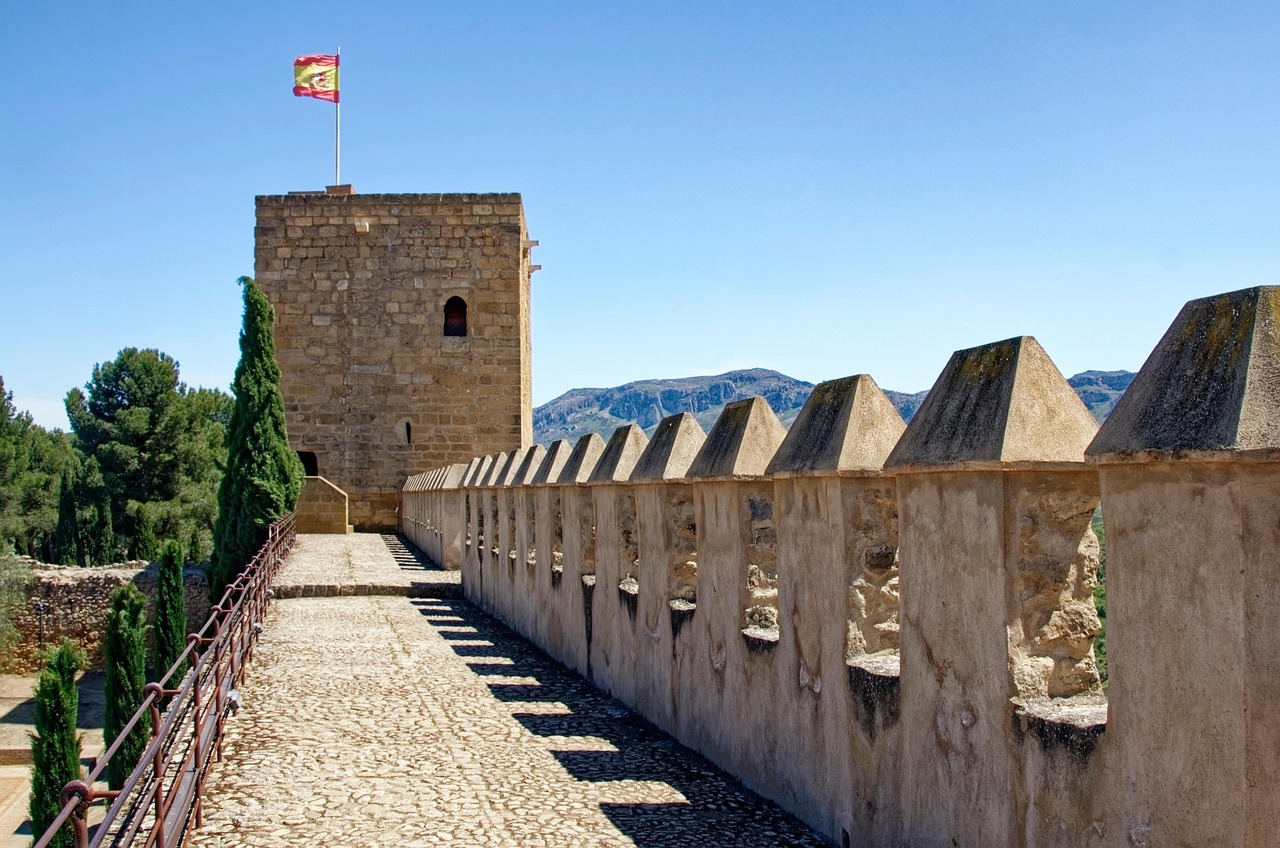 spain, andalusia, province of malaga, antequera, alcazaba of antequera, fortress of antequera, fortress, citadel, tower, building, architecture, historical, moorish, to travel, tourism, sightseeing