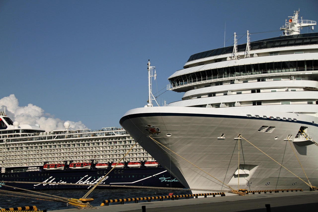 st petersburg, port, ship, cruise, tourism