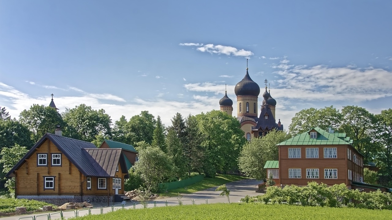 estonia, kuremäe, nuns monastery pühtitsa, monastery, historical, architecture, religion, christianity, building, orthodox, baltic, estonia, estonia, estonia, estonia, estonia
