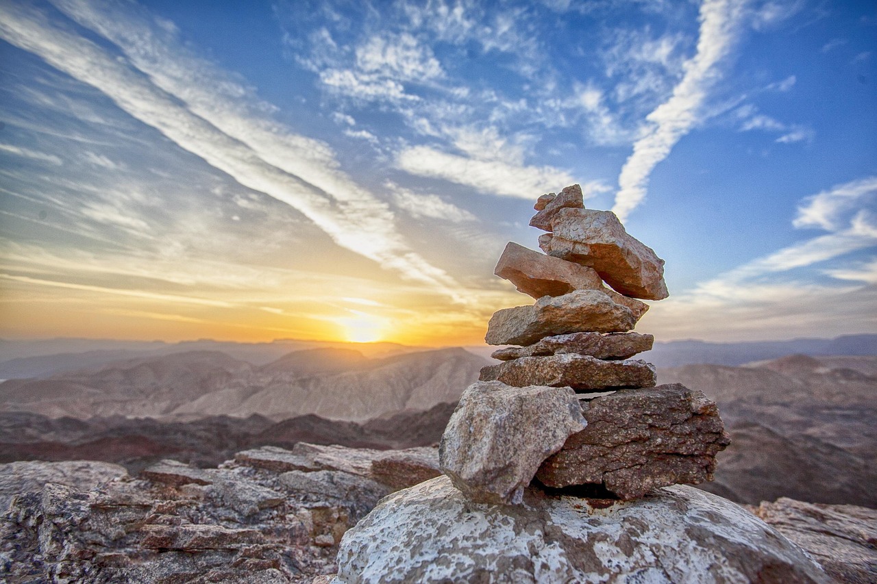 rocks, balance, sunset, mountain, top, peak, summit, rocky, balancing, stones, mountain view, dusk, twilight, landscape, scenic, sky, nature, rocks, balance, sunset, mountain, mountain, mountain, mountain, mountain
