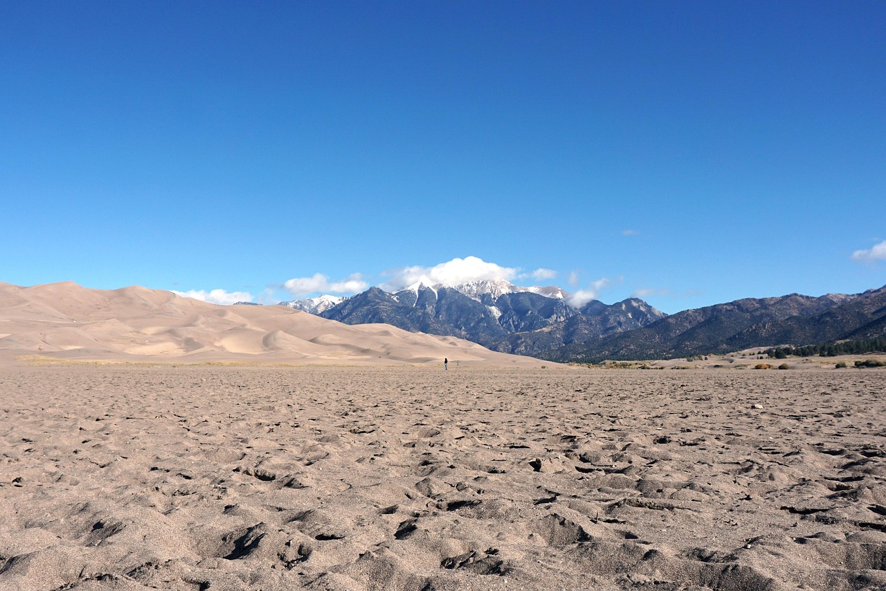 colorado, mountains, great sand dunes, sand, nature, national park