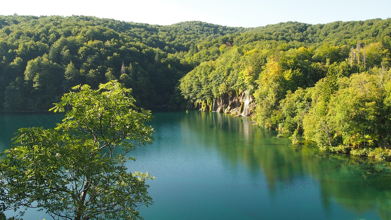 croatia, sightseeing, water falls, plitvice lakes, water, vacations, winnetou, nature, national park, summer
