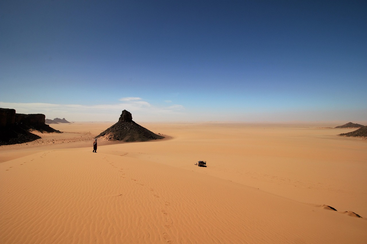 algeria, nature, tassili n'ajjer, sahara, sand, desert, landscape