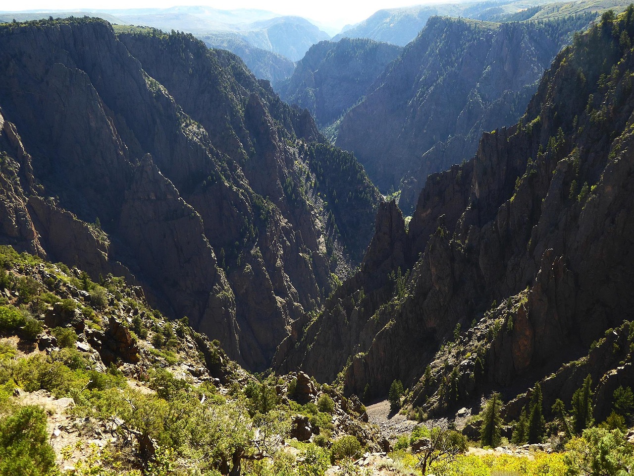 black, canyon, gunnison, colorado, national park, usa, nature, landscape, gunnison, gunnison, gunnison, gunnison, gunnison