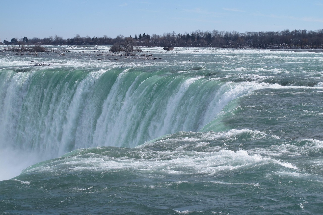 canada, niagara falls, nature, waterfall, water, force of nature