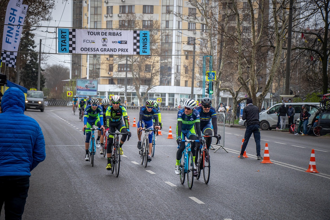 cyclist, bicycle, sports, race, the finish, people, cycling, roads, transport, ride, speed, quickly, racing, movement, drive, helmet, asphalt, odessa, ukraine