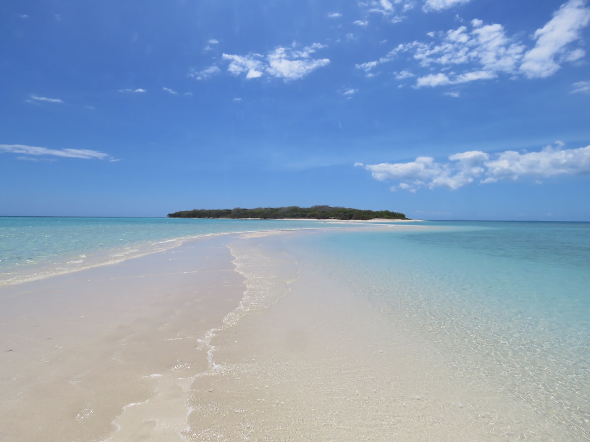 island during day