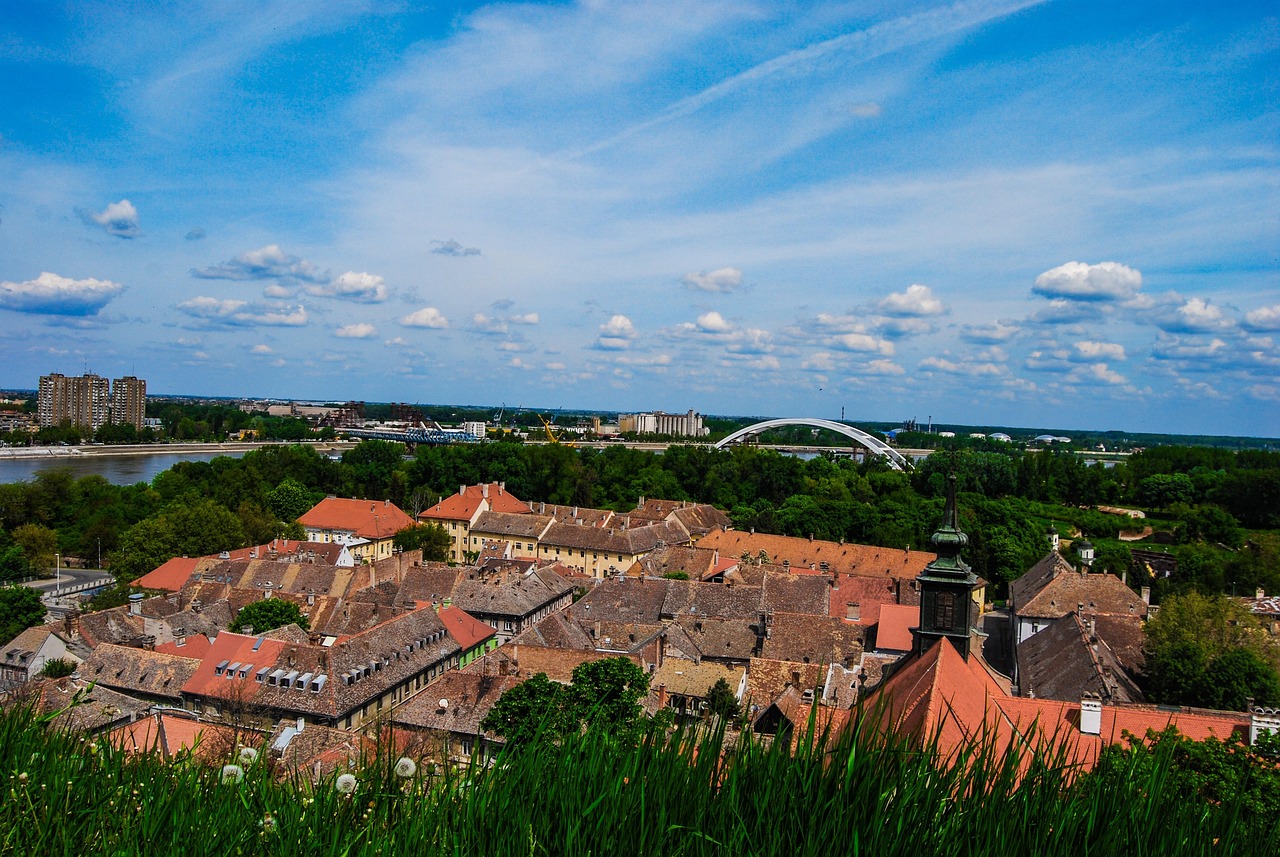 novi sad, serbia, petrovaradin, nature wallpaper, landscape, old city, beautiful nature, nature background, hd wallpaper